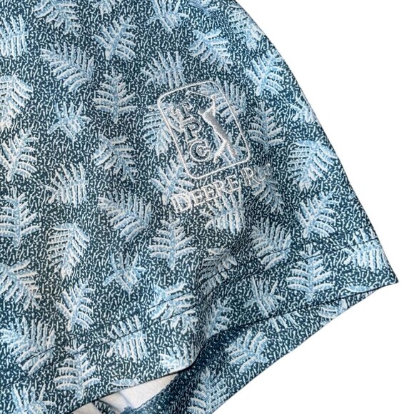 FootJoy Shadow Palm Men's XL Polo John Deere Classic Deere Run Golf Shirt - Picture 5 of 10